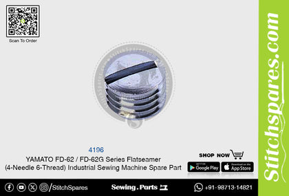 4196 YAMATO FD-62  FD-62G Series Flatseamer ( 4-Needle 6-Thread ) Industrial Sewing Machine Spare Part