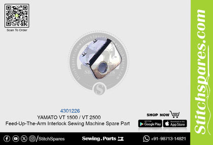 4301226 YAMATO VT-1500  VT-2500 Feed-Up-The-Arm Interlock Sewing Machine Spare Part