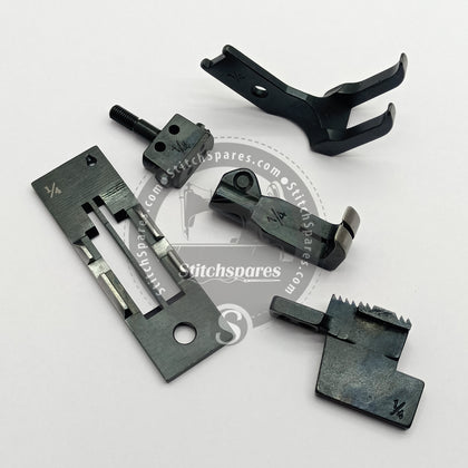 4420 Gauge Set 1/4'' Double Needle Compound Feed Walking Foot Sewing Machine Spare Part