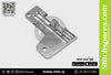 208648 Placa de aguja 6 hilos PEGASUS M700, M732-355 OVERLOCK Pieza de repuesto para máquina de coser