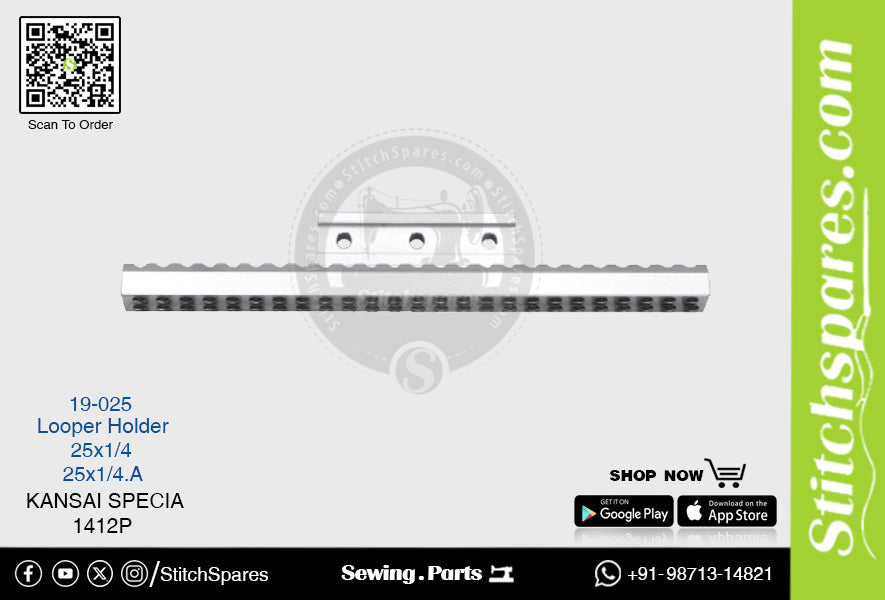 STRONG-H 19-025 NADELHALTER KANSAI SPECIAL 1412P (25×1-4A) NÄHMASCHINE ERSATZTEIL