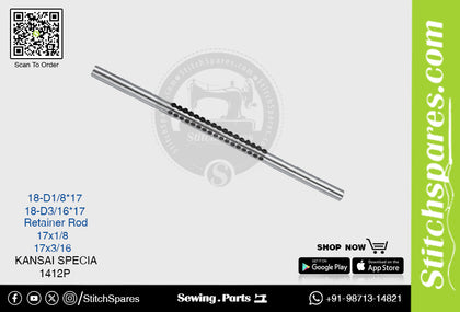STRONG-H 18-D3-16-17 FINGER ROD KANSAI SPECIAL 1412P SEWING MACHINE SPARE PART