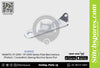 6100072 YAMATO CF-2300  VF-2500 Series Flat Bed Interlock (Flatlock  Coverstitch ) Sewing Machine Spare Part