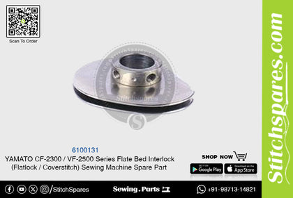 6100131 YAMATO CF-2300  VF-2500 Series Flat Bed Interlock (Flatlock  Coverstitch ) Sewing Machine Spare Part