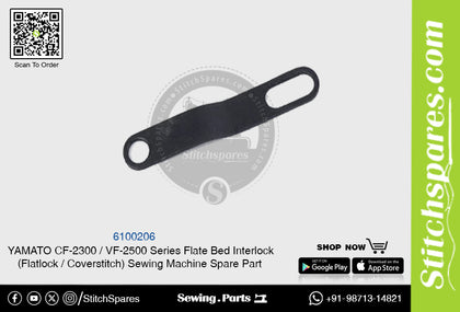 6100206 YAMATO CF-2300  VF-2500 Series Flat Bed Interlock (Flatlock  Coverstitch ) Sewing Machine Spare Part