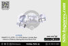 6100228 YAMATO CC-2700  VC-2700 Series Cylinder Bed Interlock (Flatlock) Sewing Machine Spare Part