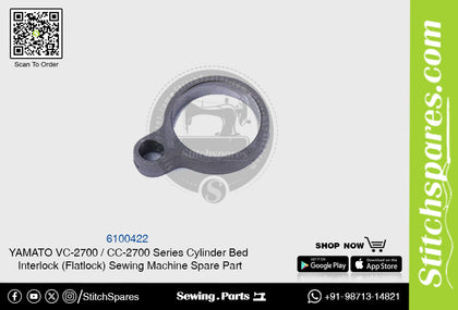 6100422 YAMATO CC-2700  VC-2700 Series Cylinder Bed Interlock (Flatlock) Sewing Machine Spare Part