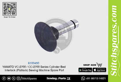 6100450 YAMATO CC-2700  VC-2700 Series Cylinder Bed Interlock (Flatlock) Sewing Machine Spare Part