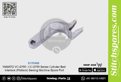6100466 YAMATO CC-2700  VC-2700 Series Cylinder Bed Interlock (Flatlock) Sewing Machine Spare Part
