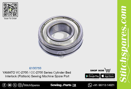 6100759 YAMATO CC-2700  VC-2700 Series Cylinder Bed Interlock (Flatlock) Sewing Machine Spare Part