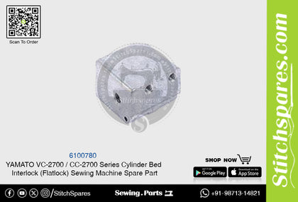 6100780 YAMATO CC-2700  VC-2700 Series Cylinder Bed Interlock (Flatlock) Sewing Machine Spare Part