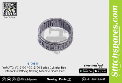 6100811 Bearing YAMATO CC-2700  VC-2700 Series Cylinder Bed Interlock (Flatlock) Sewing Machine Spare Part