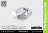 6100871 YAMATO CC-2700  VC-2700 Series Cylinder Bed Interlock (Flatlock) Sewing Machine Spare Part