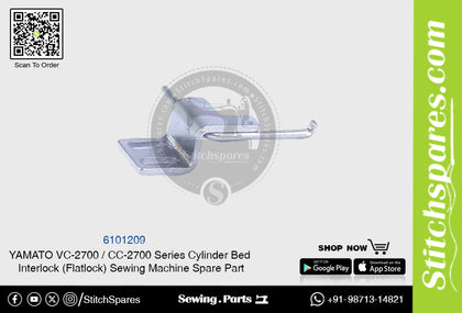6101209 YAMATO CC-2700  VC-2700 Series Cylinder Bed Interlock (Flatlock) Sewing Machine Spare Part