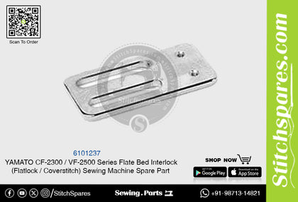 6101237 YAMATO CF-2300  VF-2500 Series Flat Bed Interlock (Flatlock  Coverstitch ) Sewing Machine Spare Part