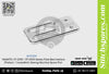 6101237 YAMATO CF-2300  VF-2500 Series Flat Bed Interlock (Flatlock  Coverstitch ) Sewing Machine Spare Part