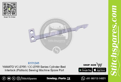 6101245 YAMATO CC-2700  VC-2700 Series Cylinder Bed Interlock (Flatlock) Sewing Machine Spare Part