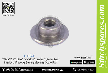 6101248 YAMATO CC-2700  VC-2700 Series Cylinder Bed Interlock (Flatlock) Sewing Machine Spare Part