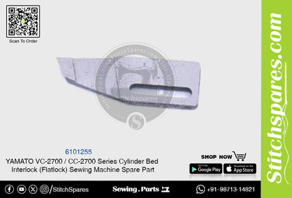 6101255 YAMATO CC-2700  VC-2700 Series Cylinder Bed Interlock (Flatlock) Sewing Machine Spare Part