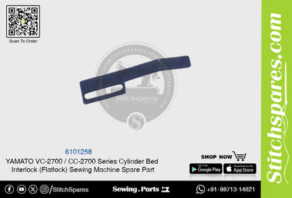 6101258 YAMATO CC-2700  VC-2700 Series Cylinder Bed Interlock (Flatlock) Sewing Machine Spare Part