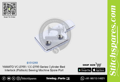 6101259 YAMATO CC-2700  VC-2700 Series Cylinder Bed Interlock (Flatlock) Sewing Machine Spare Part