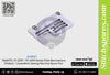 6108021 Needle Plate YAMATO CF-2300  VF-2500 Series Flat Bed Interlock (Flatlock  Coverstitch ) Sewing Machine Spare Part