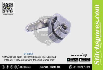 6109204 YAMATO CC-2700  VC-2700 Series Cylinder Bed Interlock (Flatlock) Sewing Machine Spare Part