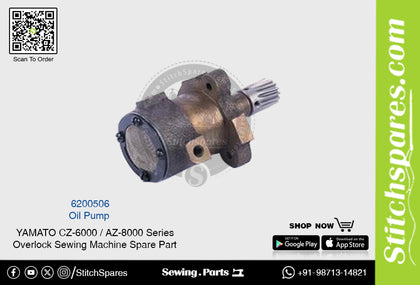 6200506 Oil Pump YAMATO CZ-6000  AZ-8000 Series Overlock Sewing Machine Spare Part