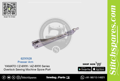 6200528 Presser Arm YAMATO CZ-6000  AZ-8000 Series Overlock Sewing Machine Spare Part