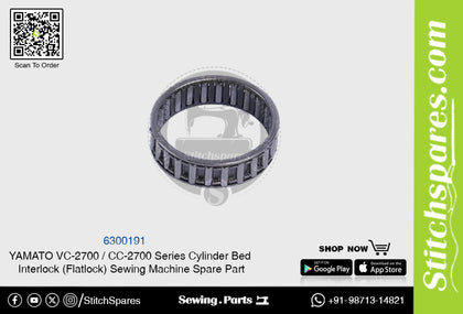 6300191 Bearing YAMATO CC-2700  VC-2700 Series Cylinder Bed Interlock (Flatlock) Sewing Machine Spare Part