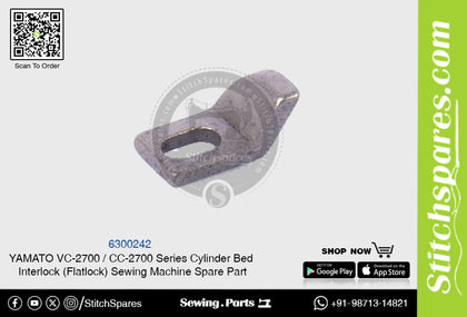 6300242 YAMATO CC-2700  VC-2700 Series Cylinder Bed Interlock (Flatlock) Sewing Machine Spare Part