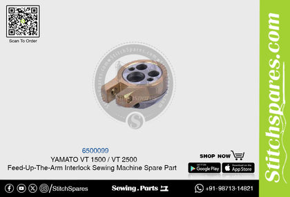 6500099 YAMATO VT-1500  VT-2500 Feed-Up-The-Arm Interlock Sewing Machine Spare Part