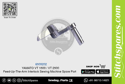6509202 YAMATO VT-1500  VT-2500 Feed-Up-The-Arm Interlock Sewing Machine Spare Part
