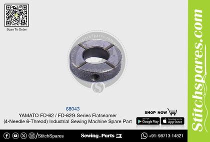68043 YAMATO FD-62  FD-62G Series Flatseamer ( 4-Needle 6-Thread ) Industrial Sewing Machine Spare Part