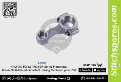 68060 YAMATO FD-62  FD-62G Series Flatseamer ( 4-Needle 6-Thread ) Industrial Sewing Machine Spare Part