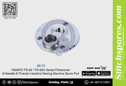 68103 YAMATO FD-62  FD-62G Series Flatseamer ( 4-Needle 6-Thread ) Industrial Sewing Machine Spare Part
