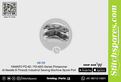 68128 YAMATO FD-62  FD-62G Series Flatseamer ( 4-Needle 6-Thread ) Industrial Sewing Machine Spare Part