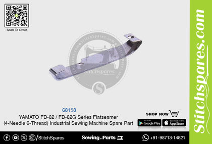 68158 YAMATO FD-62  FD-62G Series Flatseamer ( 4-Needle 6-Thread ) Industrial Sewing Machine Spare Part
