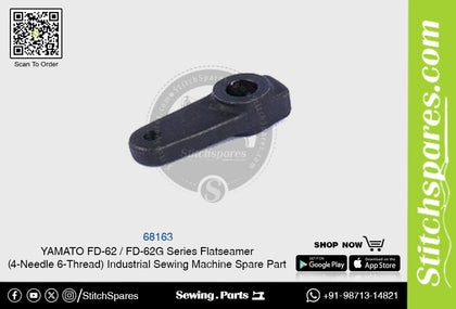 68163 YAMATO FD-62  FD-62G Series Flatseamer ( 4-Needle 6-Thread ) Industrial Sewing Machine Spare Part