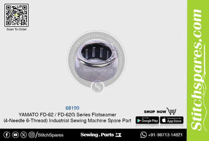 68199 YAMATO FD-62  FD-62G Series Flatseamer ( 4-Needle 6-Thread ) Industrial Sewing Machine Spare Part