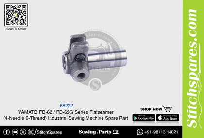 68222 YAMATO FD-62  FD-62G Series Flatseamer ( 4-Needle 6-Thread ) Industrial Sewing Machine Spare Part