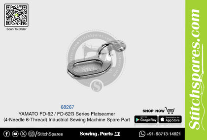 68267 YAMATO FD-62  FD-62G Series Flatseamer ( 4-Needle 6-Thread ) Industrial Sewing Machine Spare Part