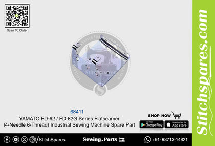68411 YAMATO FD-62  FD-62G Series Flatseamer ( 4-Needle 6-Thread ) Industrial Sewing Machine Spare Part