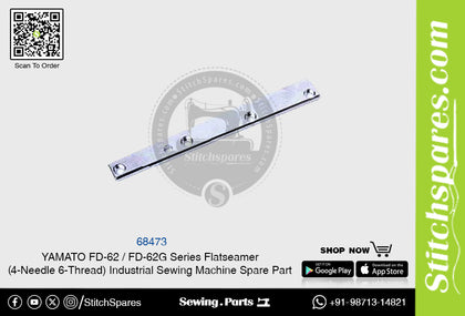 68473 YAMATO FD-62  FD-62G Series Flatseamer ( 4-Needle 6-Thread ) Industrial Sewing Machine Spare Part
