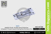 68490 Needle Plate YAMATO FD-62  FD-62G Series Flatseamer ( 4-Needle 6-Thread ) Industrial Sewing Machine Spare Part