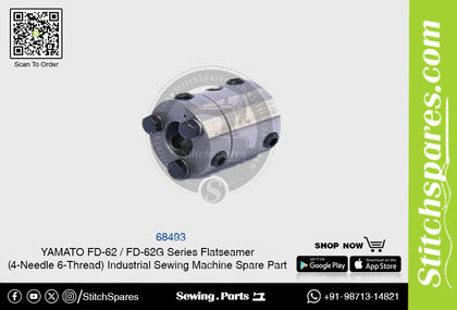 68493 YAMATO FD-62  FD-62G Series Flatseamer ( 4-Needle 6-Thread ) Industrial Sewing Machine Spare Part