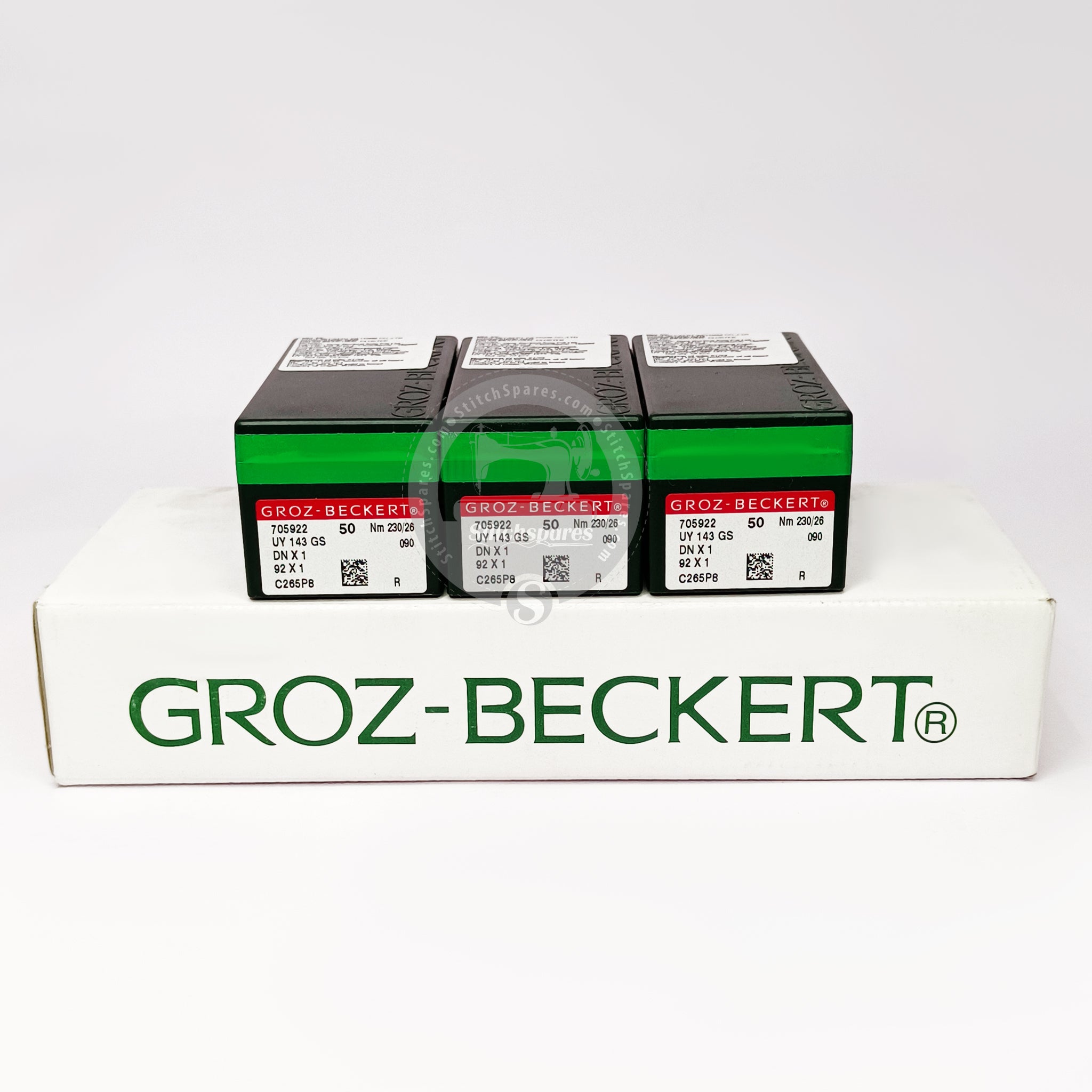 #705922 UY 143 GS / DNX1 Nm 230/26 R (50 PCS) Agujas para máquinas de coser Groz Beckert