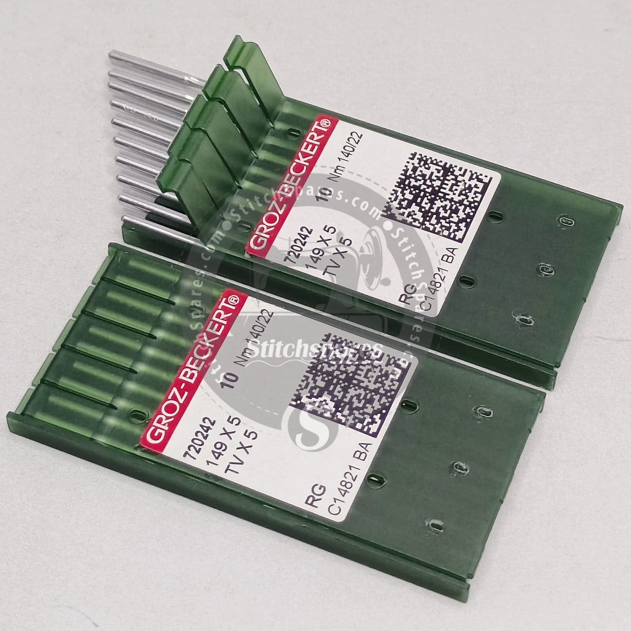#720242 TVX5 Nm 14022 RG Groz Beckert Aguja para máquina de coser