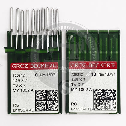 #720342 TVX7 Nm 130/21 RG Groz Beckert Needle Sewing Machine Needle
