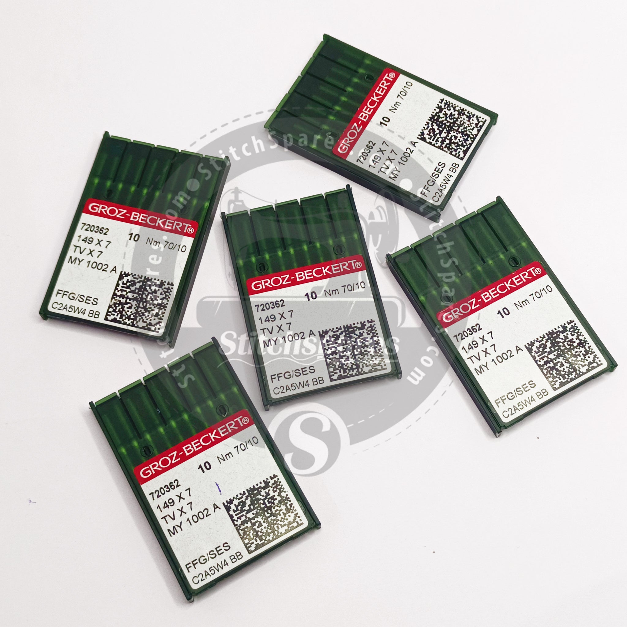 100 pz Groz Beckert Dbxk5 Ffg/Ses Macchina Da Ricamo Per 100 pz Groz Beckert Dbxk5 Ffg/Ses Macchina Da Ricamo Per